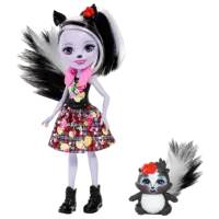 Păpușă Enchantimals Sage Skunk new K-FXM72 model / 3+