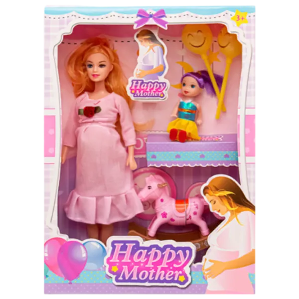 Păpușă New World Happy Mother 482156 model / 3+ photo 1