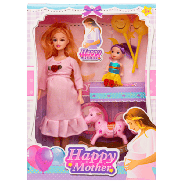 Păpușă New World Happy Mother 482156 model / 3+ photo 1