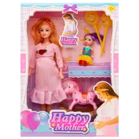 Păpușă New World Happy Mother 482156 model / 3+