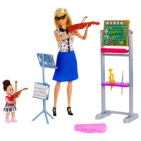 Păpușă Barbie Music Teacher M-FXP18 model / 3+