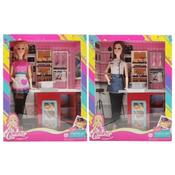 Кукла Camaner Chef Fashion Girl DE01.288 модель / 3+ photo 1