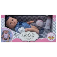 Păpușă New World Baby so funny 622026 bebeluș / 3+