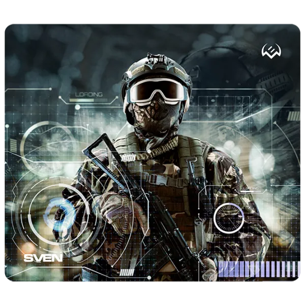 Covoraș pentru mouse Sven MP-G01S Soldier Print photo 1