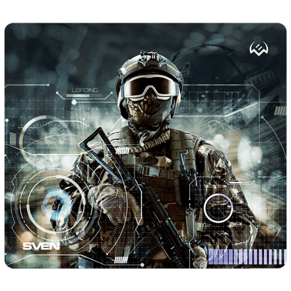 Covoraș pentru mouse Sven MP-G01S Soldier Print photo 1