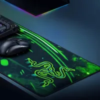 Коврик для мышки Razer Goliathus Speed Cosmic Extended Зелёный Черный photo 5