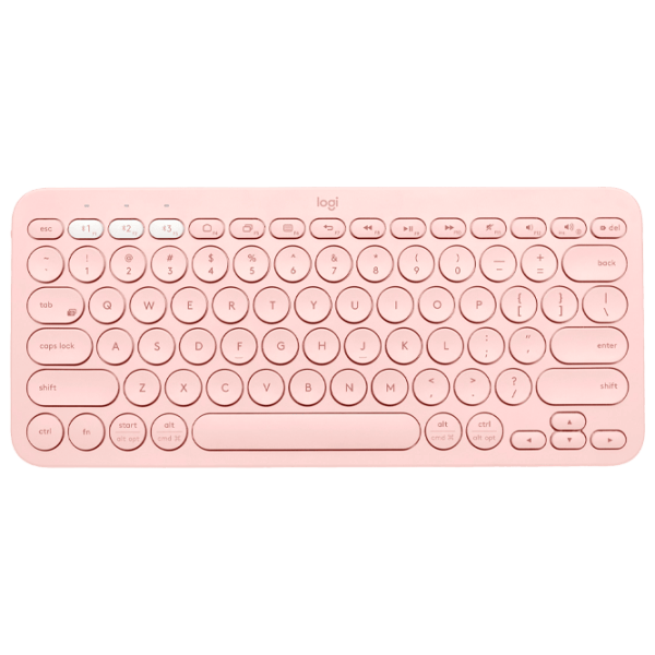 Клавиатура Logitech K380 Беспроводные / Роза photo 1