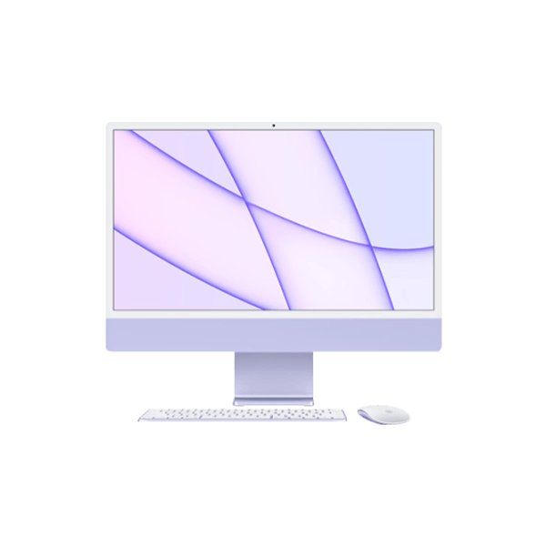 Моноблок Apple 24" 4.5K M1/ iMac 2021/ 8 ГБ/ 512 ГБ/ Пурпурный photo 1