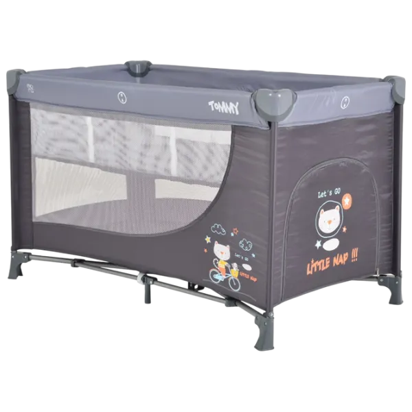 Țarc pentru copii Moni Tommy (00-00939629) 0 luni - 3 ani / Gray photo 1