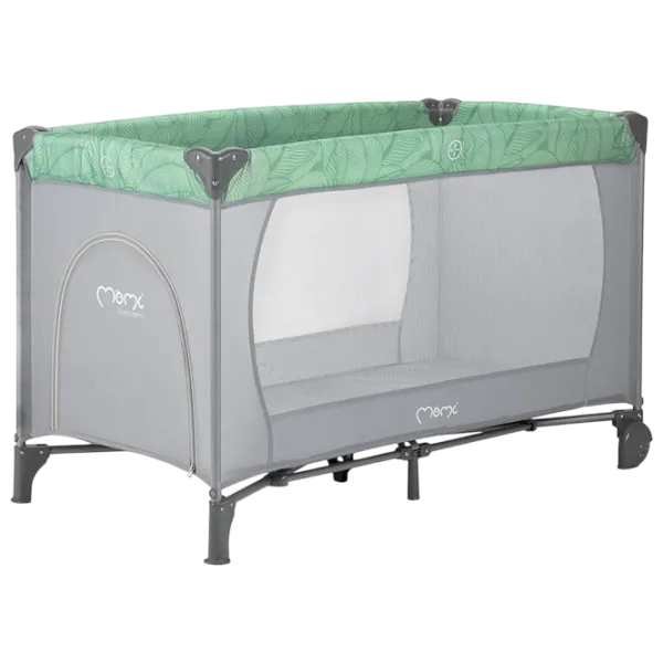 Țarc pentru copii MoMi Belove (LOZE00017) 0 luni - 3 ani / Green photo 1