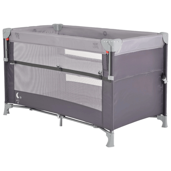 Țarc pentru copii Moni Next level (111865) 0 luni - 3 ani / Gray photo 1