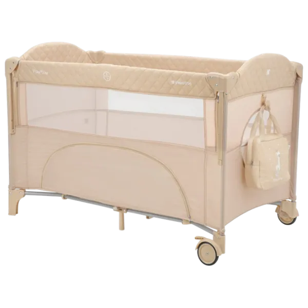 Țarc pentru copii Kikka Boo Milky Way 2023 (113892) 0 luni - 3 ani / Beige photo 1