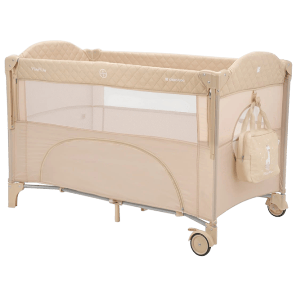 Țarc pentru copii Kikka Boo Milky Way 2023 (113892) 0 luni - 3 ani / Beige photo 1