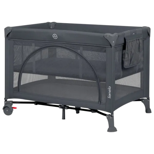 Țarc pentru copii Lionelo Laura (223156) 0 luni - 3 ani / Gray photo 1