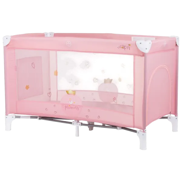Țarc pentru copii Chipolino Capri Princess (KOSIK2404PR) 0 luni - 3 ani / Pink photo 1