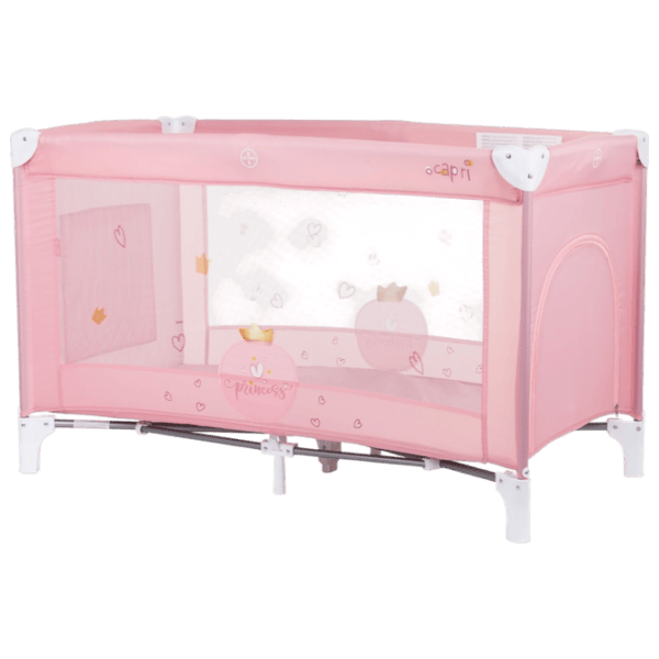 Țarc pentru copii Chipolino Capri Princess (KOSIK2404PR) 0 luni - 3 ani / Pink photo 1
