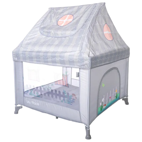 Țarc pentru copii Lorelli My Place (10080642506) 0 luni - 3 ani / Gray photo 1