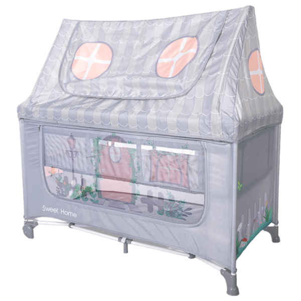 Țarc pentru copii Lorelli Sweet Home 2l (10080652506) 0 luni - 3 ani / Gray photo 1