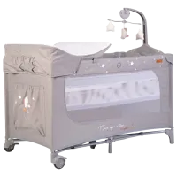 Țarc pentru copii Cangaroo Once Upon a time 3 (00863738) 0 luni - 3 ani / Gray