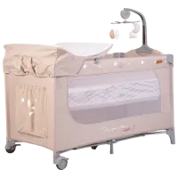 Țarc pentru copii Cangaroo Once Upon a time 3 (00863753) 0 luni - 3 ani / Beige