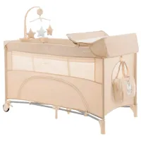 Țarc pentru copii Kikka Boo Nighty Night (31003010119) 0 luni - 3 ani / Beige