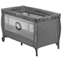 Țarc pentru copii Lionelo Stefi Plus (5903771704205) 6 luni - 3 ani / Gray