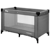 Țarc pentru copii Caretero Key (5908310390161) 0 luni - 3 ani / Graphite