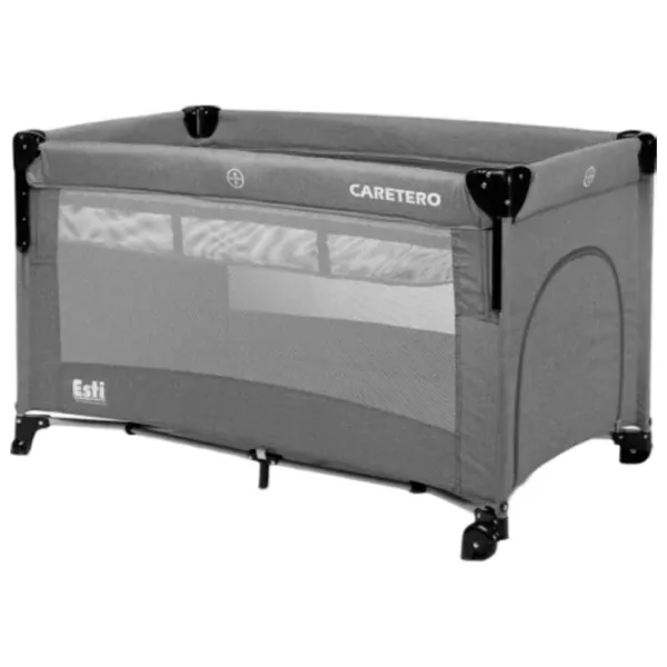 Țarc pentru copii Caretero Esti (5908310386775) 0 luni - 3 ani / Graphite photo 1
