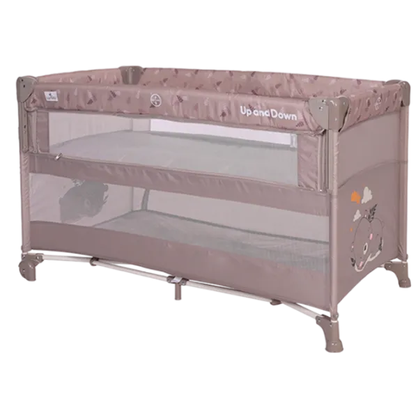 Țarc pentru copii Lorelli Up and Down (10080062364) 0 luni - 3 ani / Beige photo 1