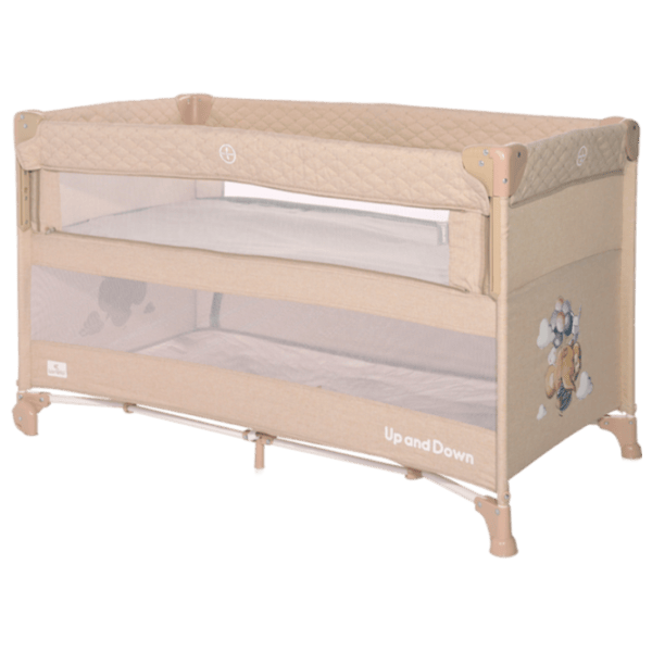 Țarc pentru copii Lorelli Up and Down (10080062371) 0 luni - 3 ani / Beige photo 1