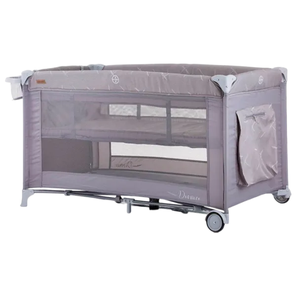 Țarc pentru copii Chipolino Dormeo (KOSIDR0222PL) 0 luni - 3 ani / Gray photo 1