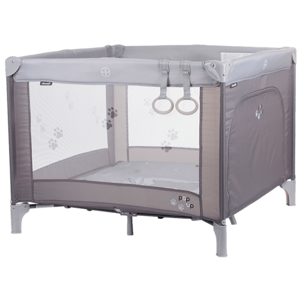 Țarc pentru copii Chipolino Pop up (KOIPOP241KO) 6 luni - 3 ani / Gray photo 1
