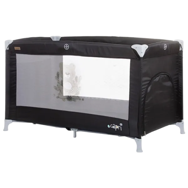 Țarc pentru copii Chipolino Capri (KOSIK02301EB) 0 luni - 3 ani / Black photo 1