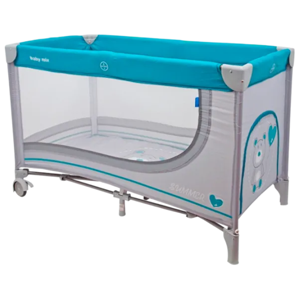 Țarc pentru copii Baby Mix HR-8052 (HR-8052-192) 0 luni - 3 ani / Gray photo 1