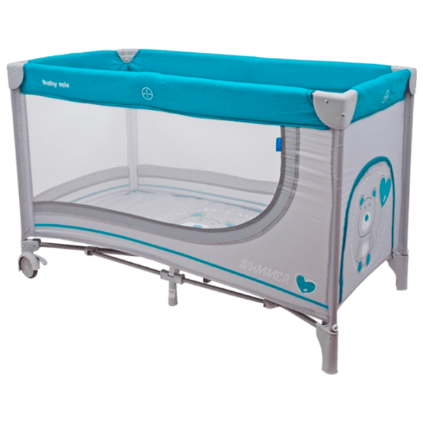 Țarc pentru copii Baby Mix HR-8052 (HR-8052-192) 0 luni - 3 ani / Gray photo 1