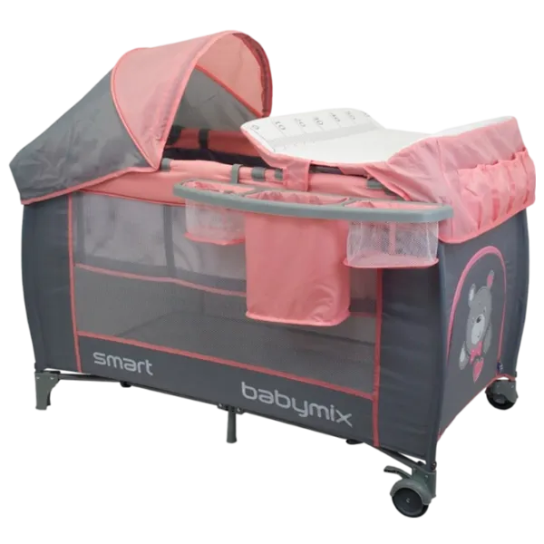 Țarc pentru copii Baby Mix HR-8052 (HR-8052-302) 0 luni - 3 ani / Pink photo 1