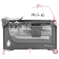 Țarc pentru copii KinderKraft Joy (KKLJOYPNK000AC) 0 luni - 3 ani / Pink