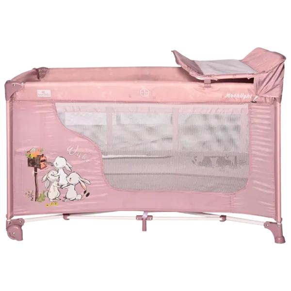 Манеж Lorelli Moonlight 2l (10080412153) 0 месяцев - 3 года / Розовый photo 1