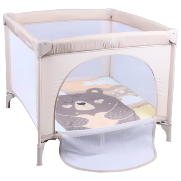 Манеж Kikka Boo Enjoy (31003030012) 0 месяцев - 3 года / Бежевый photo 1