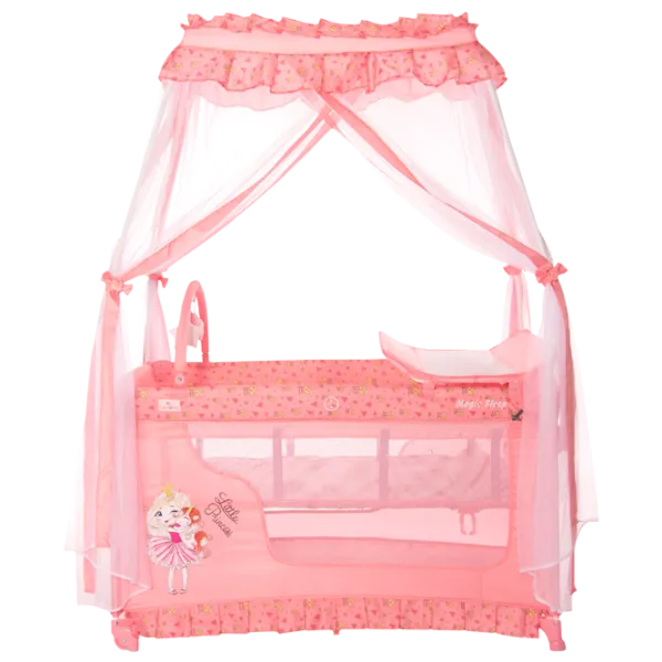 Манеж Lorelli Magic Sleep (10080482170) 0 месяцев - 3 года / Розовый photo 1