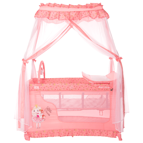Манеж Lorelli Magic Sleep (10080482170) 0 месяцев - 3 года / Розовый photo 1