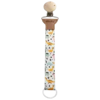 Clip pentru suzetă universal Akuku A0580 Unisex / 0 luni - / Latex / Multicolor