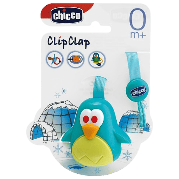 Clip pentru suzetă universal Chicco 00587.00 Unisex / 0 luni - / Latex / Multicolor photo 1