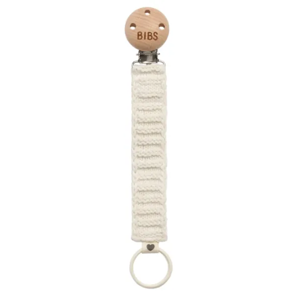 Clip pentru suzetă universal Bibs 9440216  Unisex / 0 luni - / Latex / Ivory photo 1