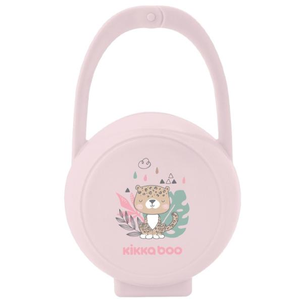 Cutie pentru suzetă universal Kikka Boo Savanna Pentru fetițe / 0 luni - / Latex / Pink photo 1