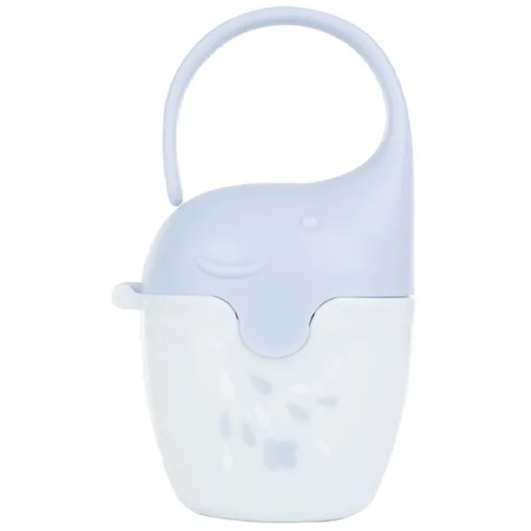 Cutie pentru suzetă universal Kikka Boo Elefant Unisex / 0 luni - / Latex / Blue photo 1