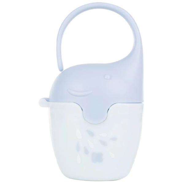 Cutie pentru suzetă universal Kikka Boo Elefant Unisex / 0 luni - / Latex / Blue photo 1