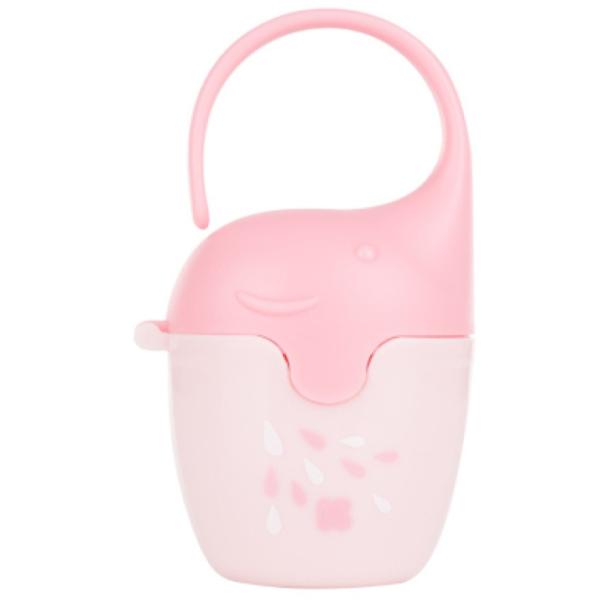 Cutie pentru suzetă universal Kikka Boo Elefant Unisex / 0 luni - / Latex / Pink photo 1
