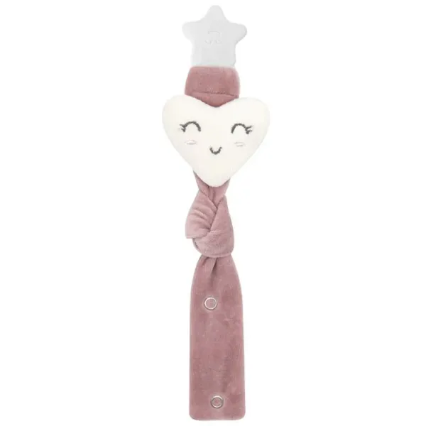Clip pentru suzetă universal BabyJem 743 Unisex / 0 luni - / Latex / Pink photo 1