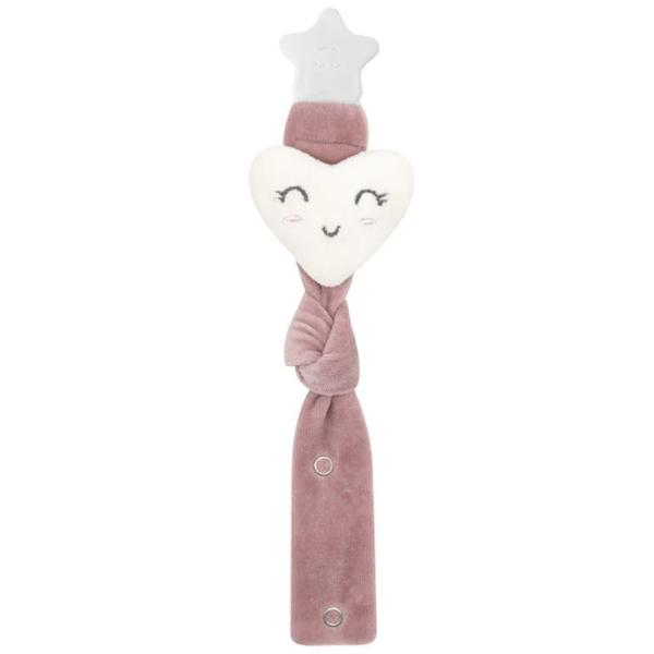 Clip pentru suzetă universal BabyJem 743 Unisex / 0 luni - / Latex / Pink photo 1